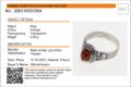 Baltic Honey Amber Ring in Sterling Silver