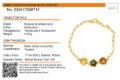 Gold Plated Sterling Silver and Multicolored Baltic Amber Bracelet, Amber Jewelry Collection