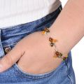 "Kayla" Baltic Amber Bracelet in Sterling Silver