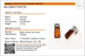 "Amber identification micro report certificate verifying Petra honey Baltic amber stud earrings, Baltic amber succinite tested in Gdańsk Poland with authenticity details and expert verification"