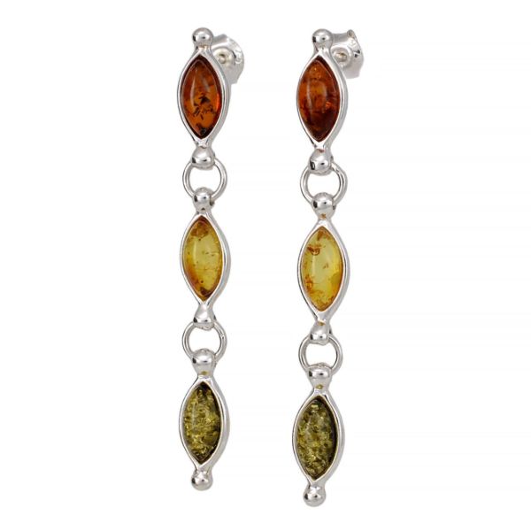 genuine Baltic amber earrings