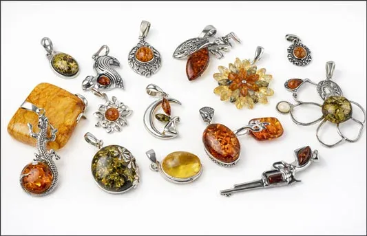 Baltic Amber Pendants