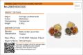 Amber Experts authenticity certificate for genuine Baltic amber jewelry with laboratory identification and certification details.