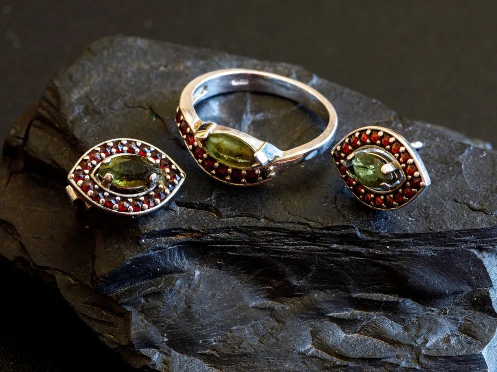 Moldavite Jewelry