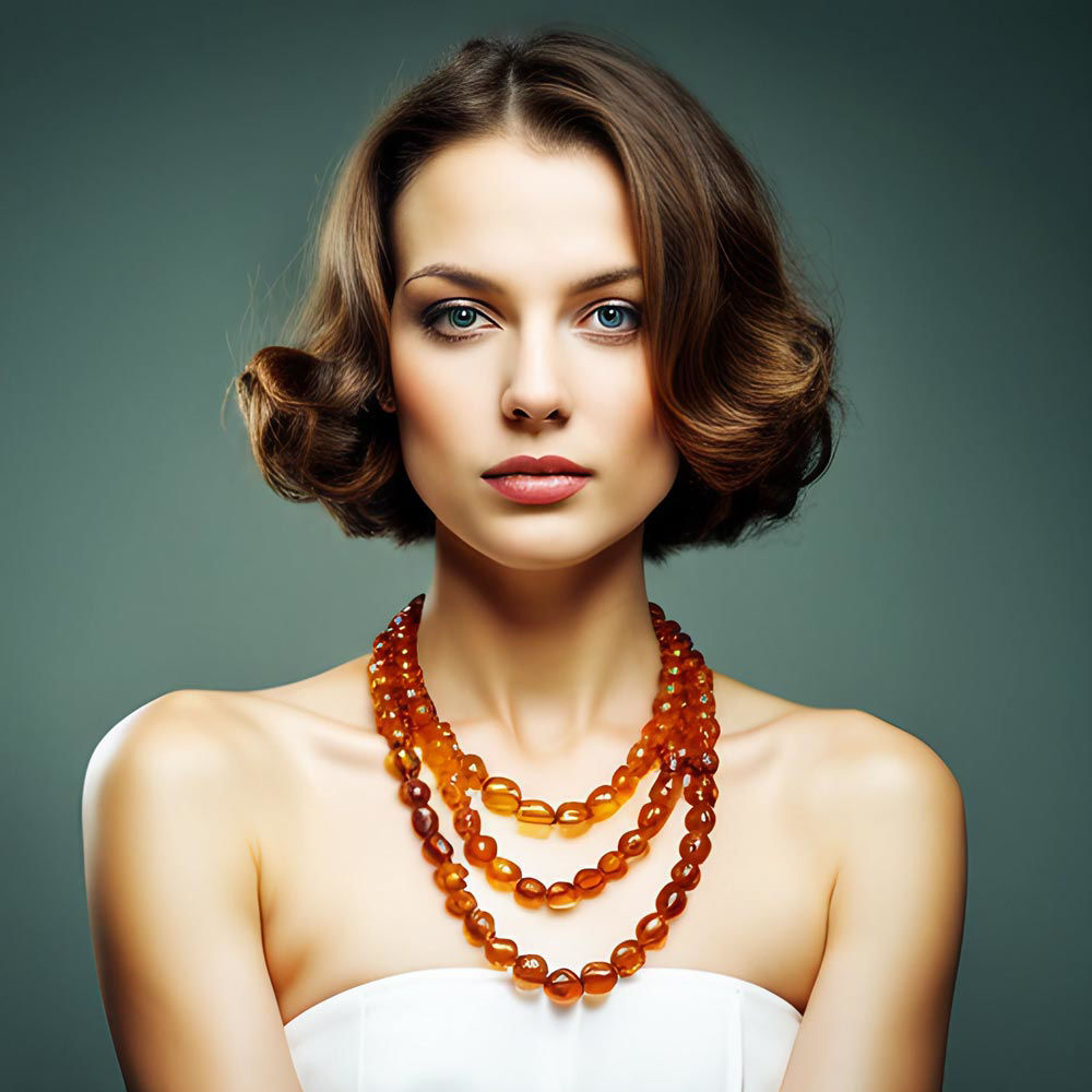 Baltic Amber Jewelry Necklaces